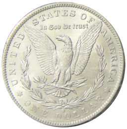 1 доллар 1884 года О США Доллар Моргана