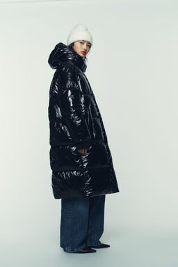 LONG SHINY ANORAK - Zara фото 8