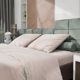 Постельное бельё Этель 2сп Tencel 180*210см, 220*245см, 50*70см-2шт, цвет бежевый  фото 3
