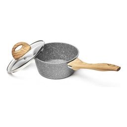 Ковш с крышкой Walmer Stonehenge, 1.3 л, цвет серый  фото 2