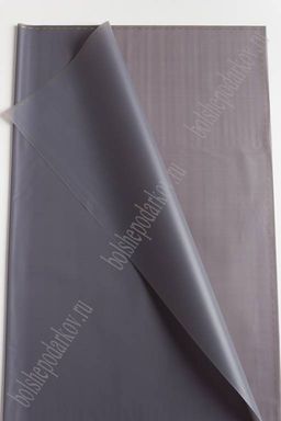 Пленка матовая для цветов с кантом "Строчка" 58*58 см (20 шт) SF-2356, темно-серый