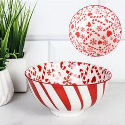 Салатник 12,5x5,5 см / CA350 /уп 120/ керамика - ГалеонТрейд фото 5