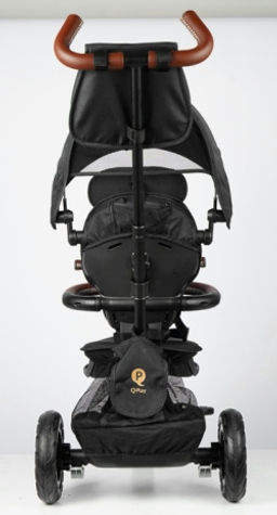Велосипед 3-х колесный с ручкой управления QPlay Rito Deluxe