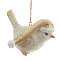 Фигурка декоративная подвесная "Птичка", L6,5 W3,5 H6 см, 2в.