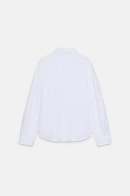 STRIPED COTTON SHIRT - Zara фото 8