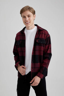 Рубашка Relax Fit в клетку с длинным рукавом Lumberjack