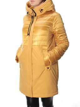 BM-807 YELLOW Куртка демисезонная женская АЛИСА (100 гр. синтепон) - Фабричный китай фото 3
