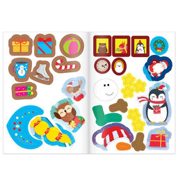 Аппликации наклейками Оленёнок