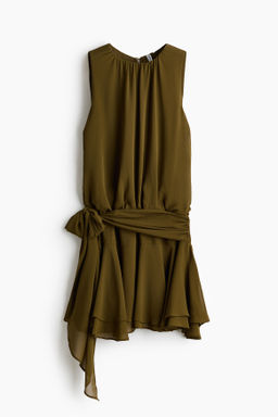 Vestido de gasa con lazada - H&m фото 2
