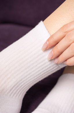 Хлопковые носки с добавлением эластана Happyfox  фото 23