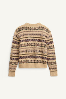 LIMITED EDITION GEOMETRIC JACQUARD SWEATER - Zara фото 6
