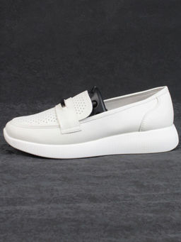 03-PDL 205-5 LT. BEIGE Полуботинки женские (натуральная кожа) - Фабричный китай фото 6