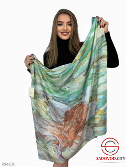 Платок женский с рисунком - Bruno фото 8