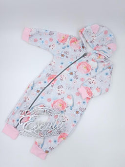 Комбинезон с капюшоном для малышей