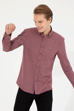 U. S. Polo Assn / Мужская рубашка Cherry Uzunkol Basic