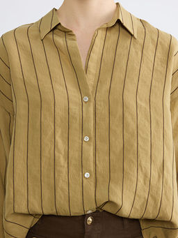 ?izgili Oversize Kad?n G?mlek