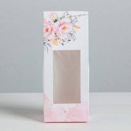 Цена за 5 шт. Коробка складная With Love, 6 14,5 3,5 см - Дарите счастье фото 3