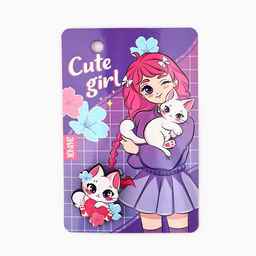 Цена за 20 шт. Значки деревянные Аниме в шоубоксе, 20 шт.