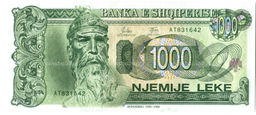 Банкнота 1000 лек 1994 года Албания