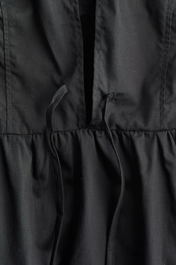 Vestido de manga puffy con tiras de anudar - H&m фото 7