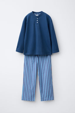AGES 6-14 / STRIPED PYJAMA SET - Zara фото 9