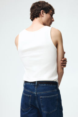 Camiseta sin mangas en canal? Slim Fit - H&m фото 5