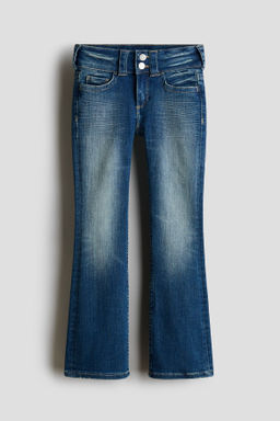 Bootcut Leg Low Jeans