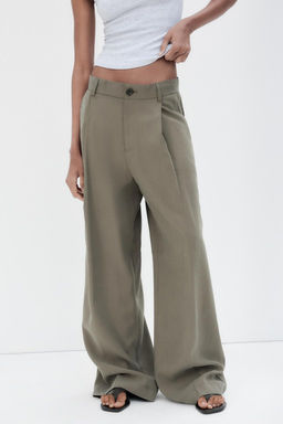FLOWING DARTED TROUSERS - Zara фото 2