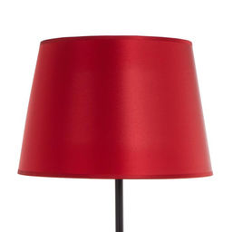 Торшер 2601 1х15Вт Е27 черный/красный