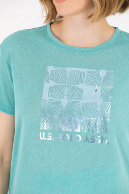 Женские мятные футболки - U.s. polo assn фото 7