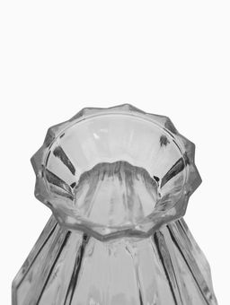 Ваза «Миниатюра», h=8-13 см, набор 12 шт., стекло, прозрачная