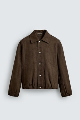 FLORAL JACQUARD JACKET - Zara фото 8