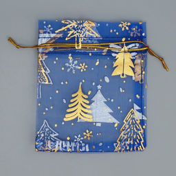 Цена за 20 шт. Мешочек подарочный органза Волшебный лес, 10 12 см +/- 1.5 см - Дарите счастье фото 8