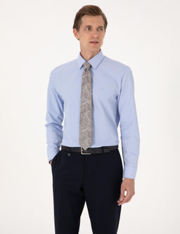 Mavi Slim Fit Uzun Kollu Basic G_mlek - Pierre cardin фото 4