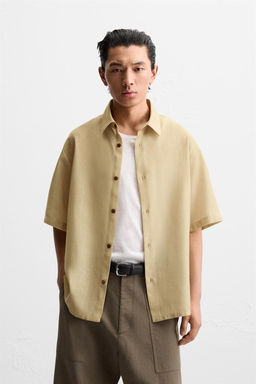 SHIRT WITH CONTRAST PRINT - Zara фото 2