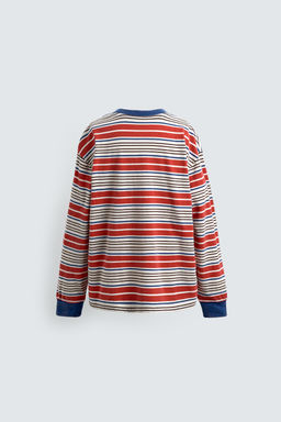 STRIPED PATCH T-SHIRT HARRY LAMBERT FOR ZARA X DISNEY