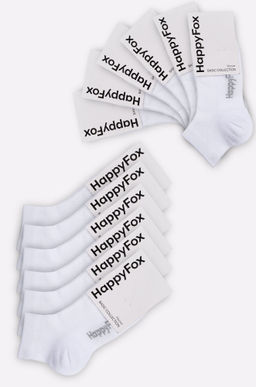 Набор носков 12 пар в сетку Happyfox
