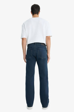 Прямые джинсовые брюки с высокой талией и широкими штанинами Diago Comfort Fit - Defacto фото 13