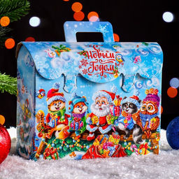 Цена за 5 шт. Подарочная коробка Сундучок 25 х 9 х 19,5 см