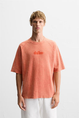FADED KNIT T-SHIRT - Zara фото 2
