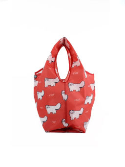 Мод.3, Сумка-майка маленькая Принт (SS3pr). Кошки на красном НОВИНКА!!! - Moshna фото 5