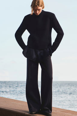 PANTAL?N STRAIGHT LEG DE PUNTO MILANO - H&m фото 8