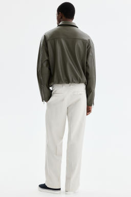 Pantal?n sastre de algod?n y lyocell Relaxed Fit - H&m фото 6
