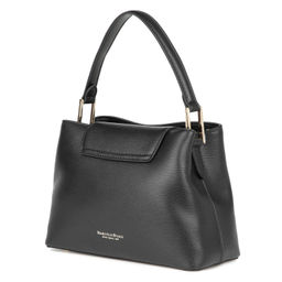 K02-17670-816 black, Женская кожаная сумка, Barcelo Biagi