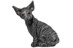 Копилка 21*10*21,5 см "Кошка Сфинкс" графит