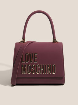 Женская сумка с ручкой LOVE MOSCHINO BOLD LOVE Артикул 4560956, винный