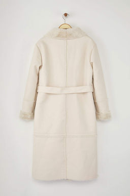 Ekru Oversize Kusakl? Kaban TWOAW24KB00188 - Trendyolmilla фото 9