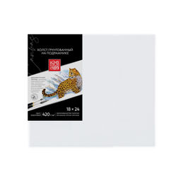 Холст грунтованный на подрамнике Аква-колор Изостудия IZO-MCFG-1824 40% полиэстер, 30% лён, 30% хлопок 18 х 24 см 420 г/кв.м 2 шт мелкозернистый