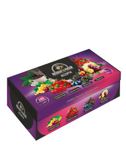 Необычайный Premium/ Ассорти 100/(767) чай (4 вида по 25 шт) вес 1,5 г*100 пак (Рязанская ЧФ)