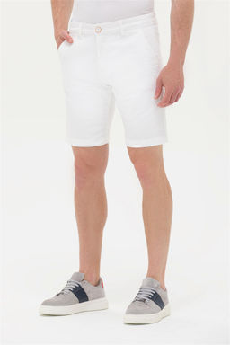 Мужские белые тканые шорты - U.s. polo assn фото 9